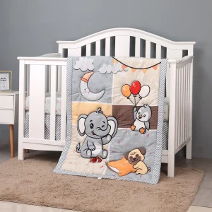 Sweet Dreams Starter Pack: 3 Piece Baby Crib Bedding Set