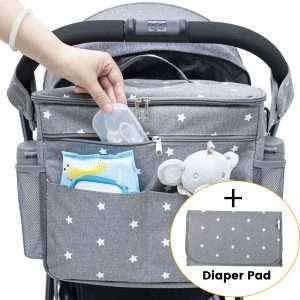 Unlock Parenthood Bliss with Our Large Capacity Diaper Bag